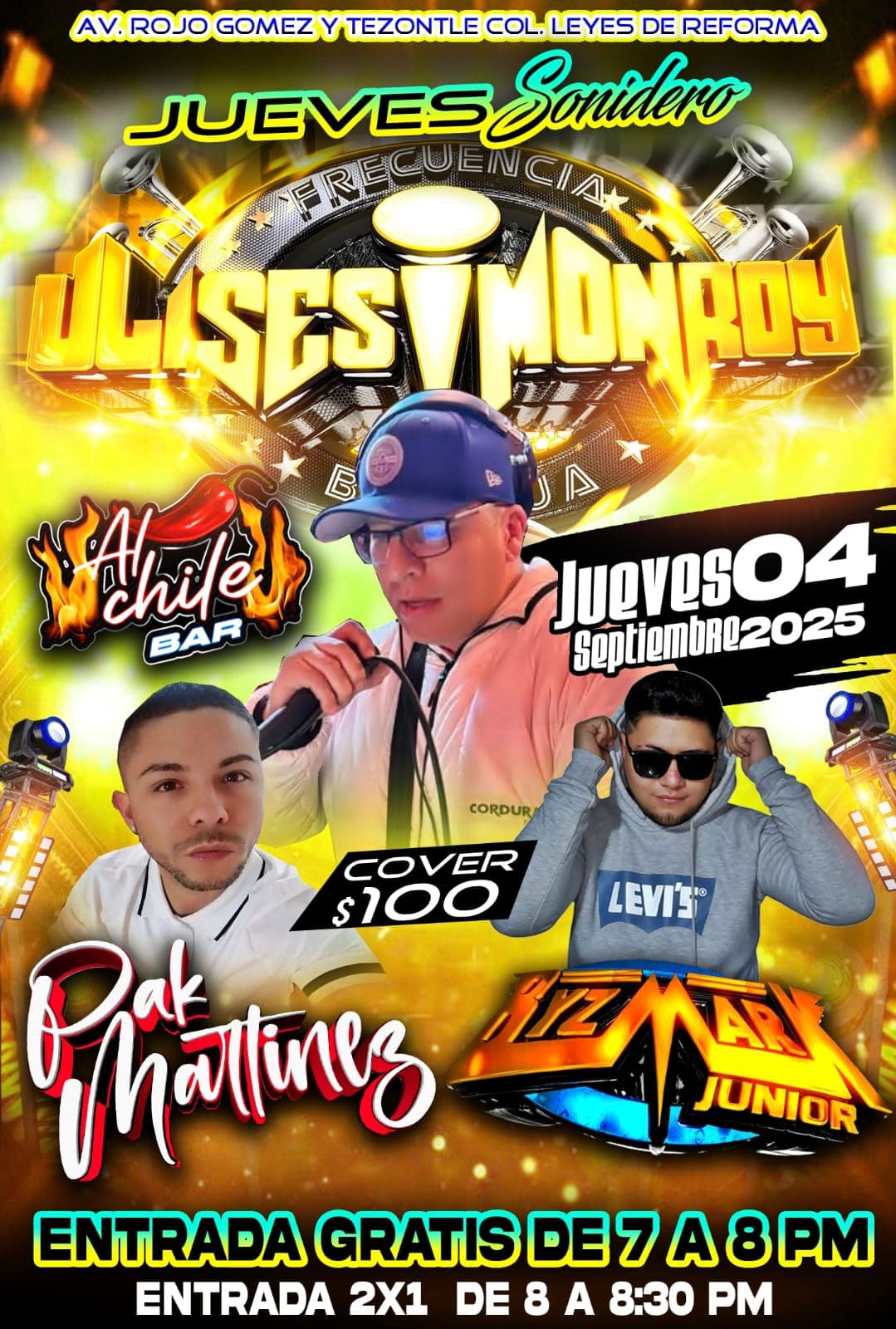 Juves sonidero con Ulises Monroy, Pak martinez y RyzMark Junior !!!!